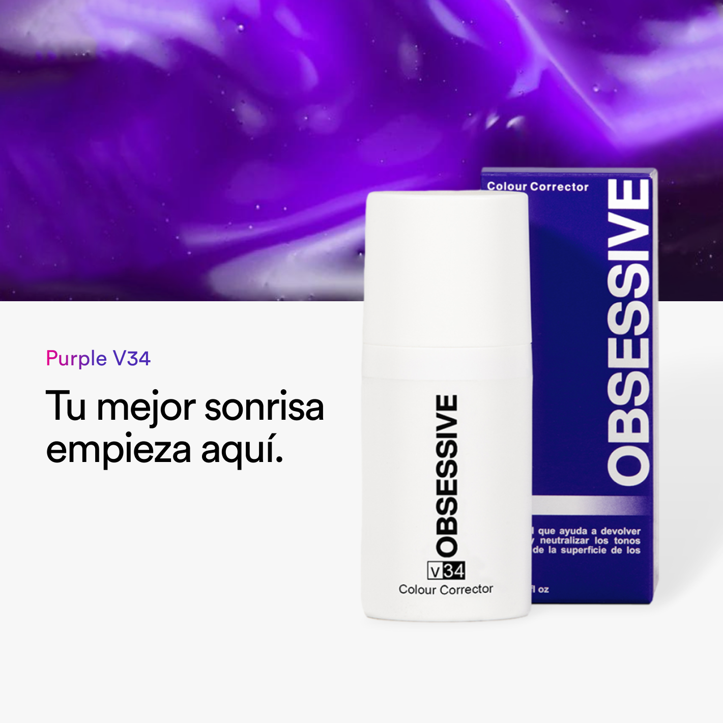 OBSESSIVE V34 - PASTA DENTAL BLANQUEADORA